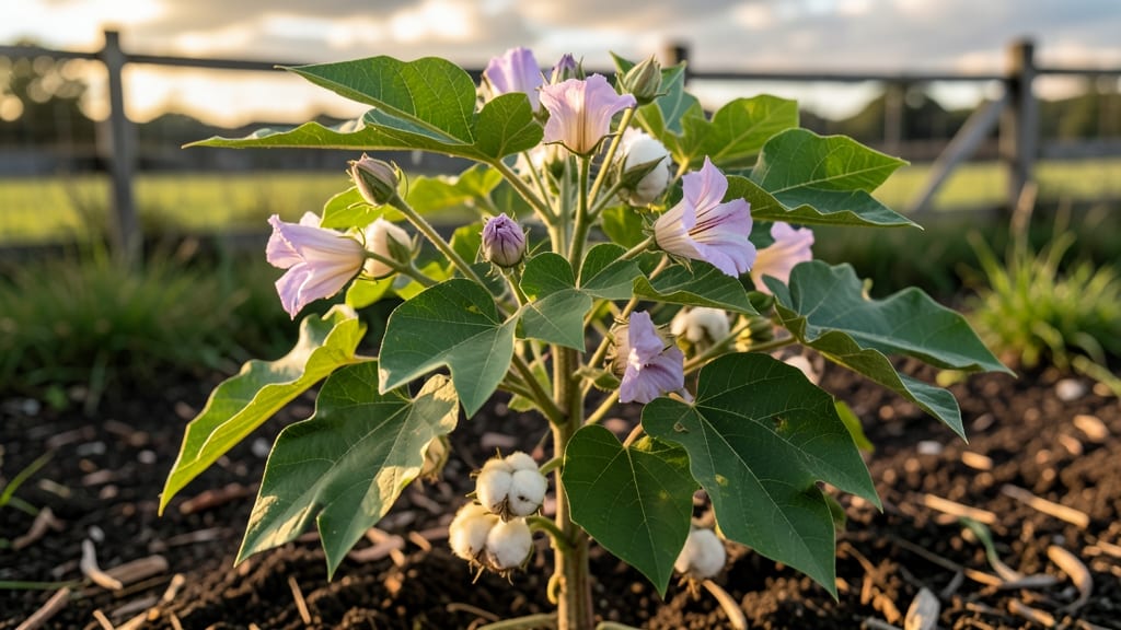Cotton Flower Bloom Guide: Pacific Northwest's Frost-Resistant Year-Round Star