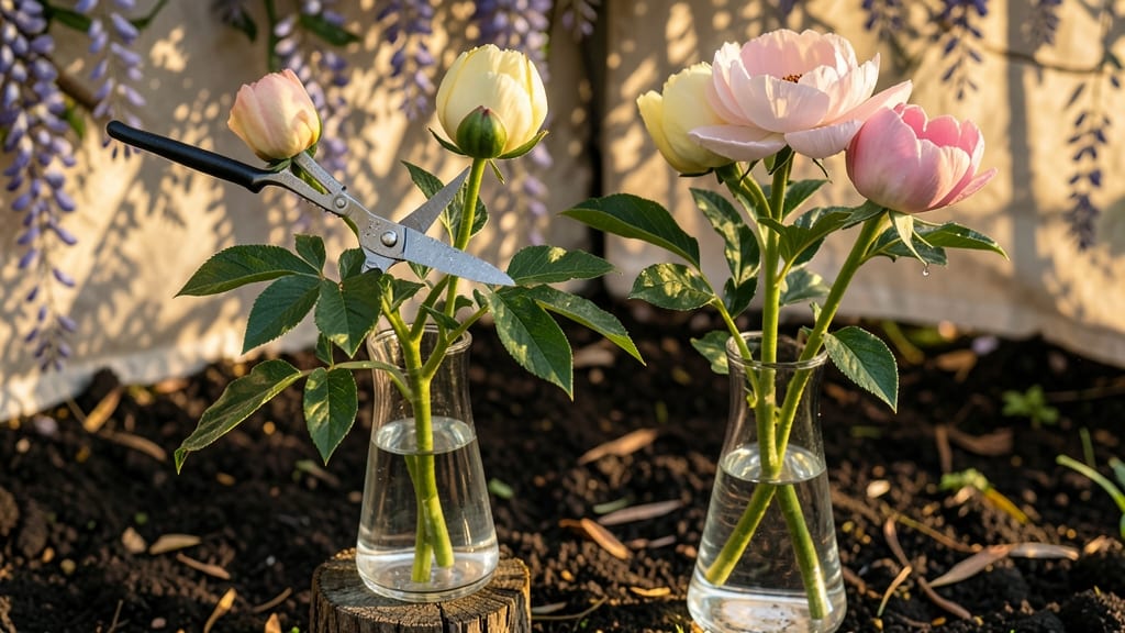 Cutting Peonies Flowers: Precision Techniques for Long-Lasting Blooms