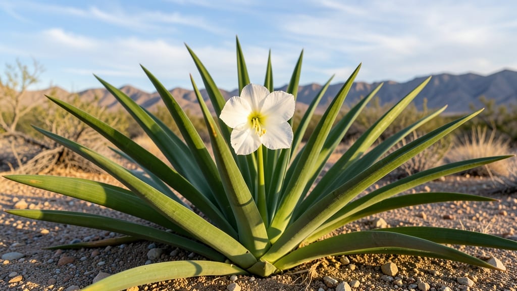 Desert Lily Flower: Pacific Northwest's Frost-Resistant Vertical Jewel with Year-Round Blooms