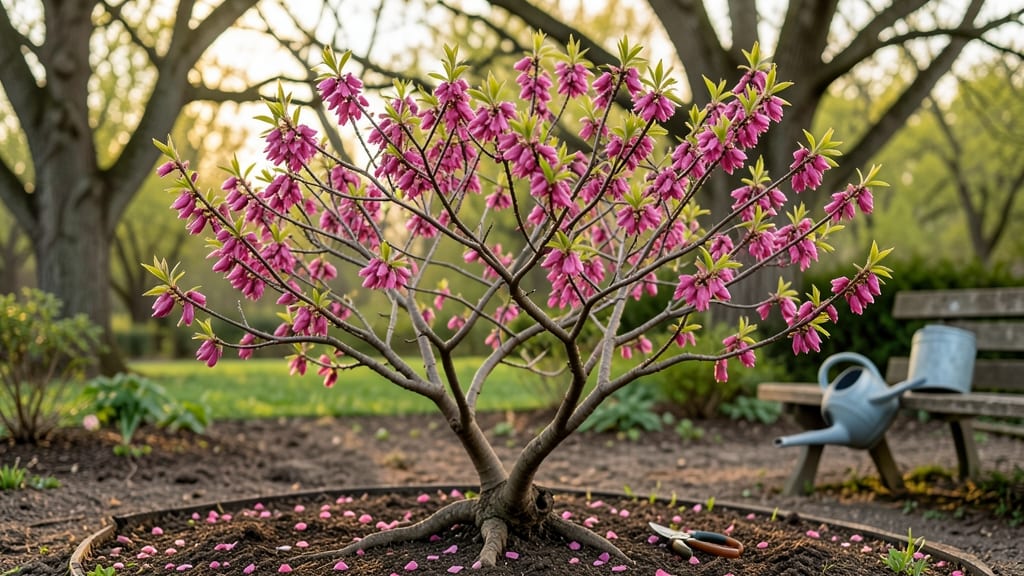 Flower Tree Branch: Sculpted Elegance With Pruning Precision