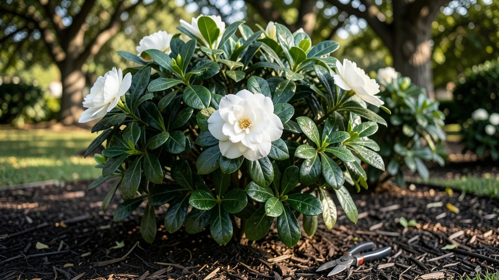 Gardenia Frostproof Shrub With White Flowers: Pacific Northwest's Year-Round Fragrant Star