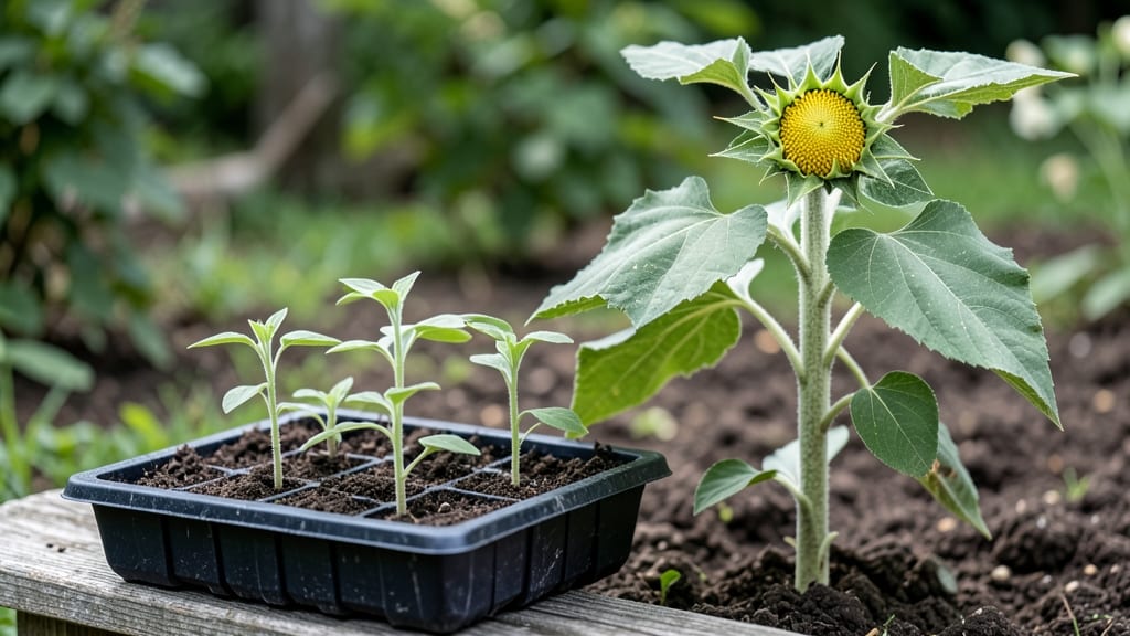 Sunflower Seeds Planting Guide: 4-5 Seeds Per Hole for Strong Starts