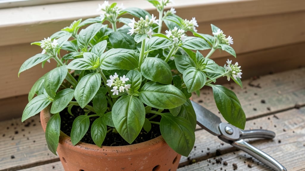 How to Keep Basil From Flowering: Prune for Lush Green Leaves All Season