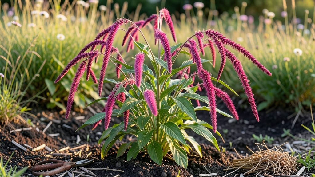 Love Lies Bleeding Flower: Drought-Tolerant Stunner With Vibrant Red Stems