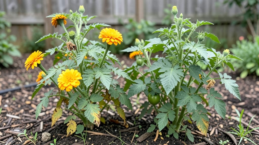 Mixed Flower And Vegetable Garden: Year-Round Beauty With Pollinator-Friendly Designs