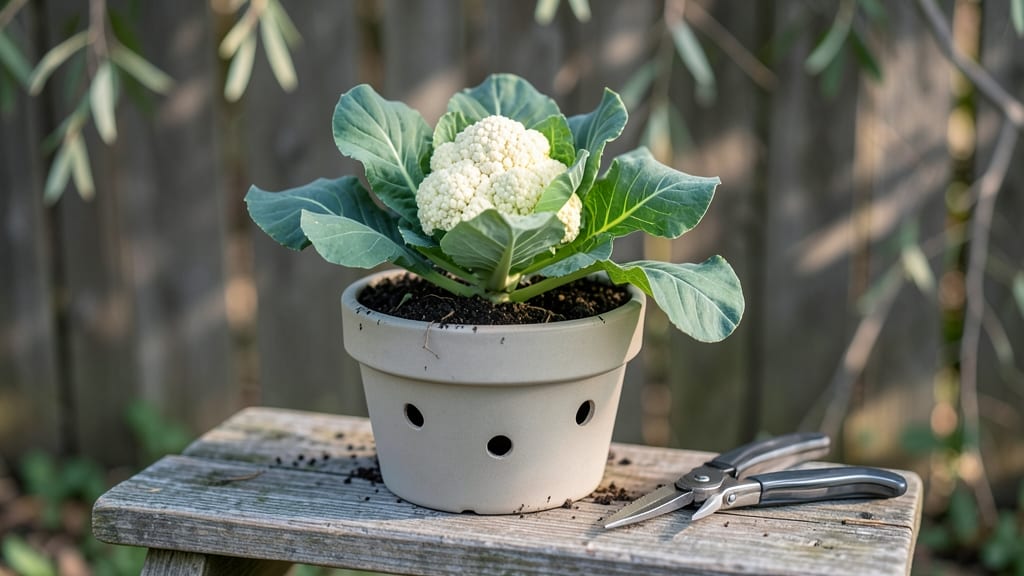 Planting Cauliflower in Pots: Compact Heads With Perfect Drainage