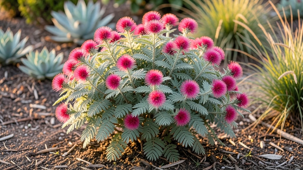 Powder Puff Flowers Growing Guide: Velvety Clouds That Bloom All Season