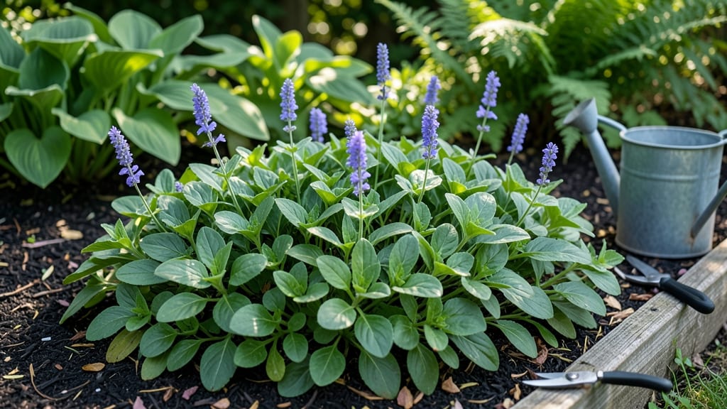 Purple Flower Creeping Plant: Midnight Cascade for Shade Gardens