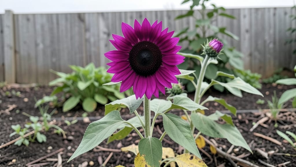 Purple Sunflowers Growing Guide: Frost-Resistant Height and Blooms All Season