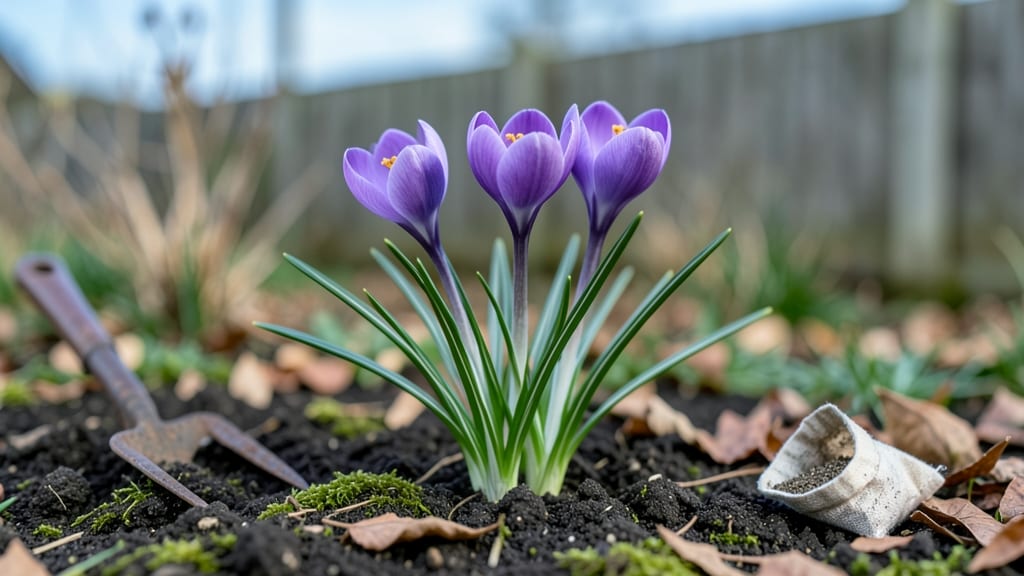 Spring Crocus Flowers: Bold Purple Pops That Defy Frost
