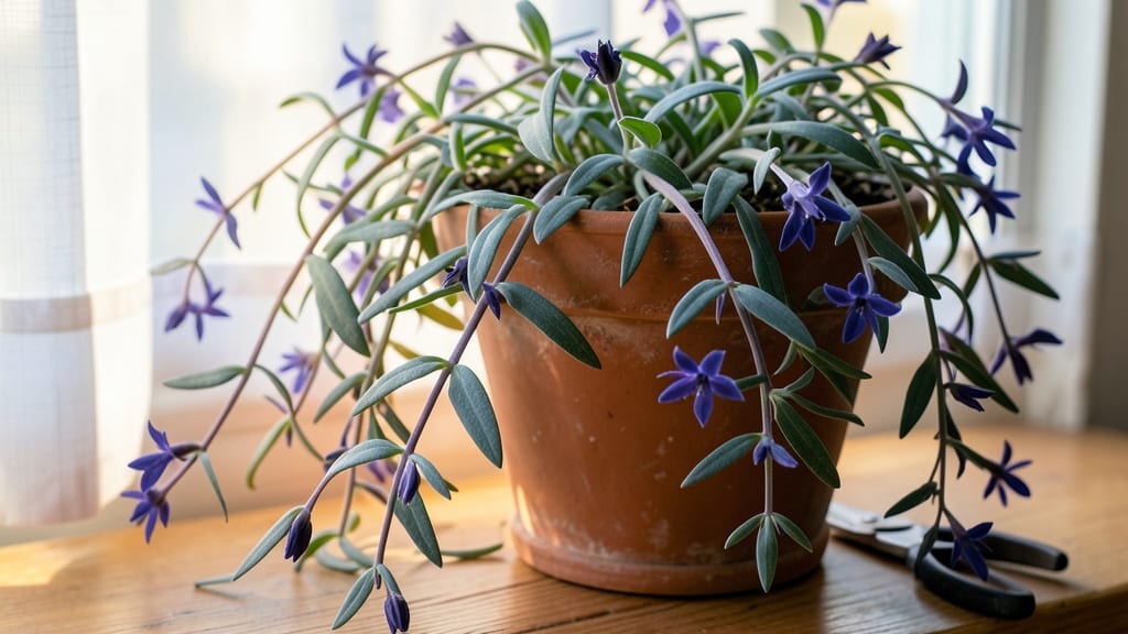 Wandering Jew Blue Flowers: Pacific Northwest's Year-Round Blue Cascade