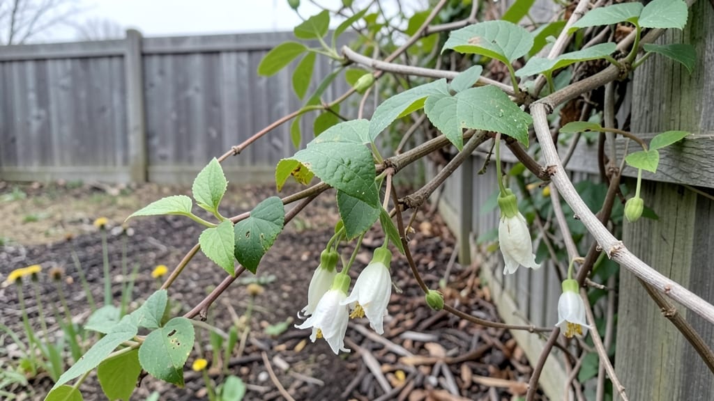 White Flower Vine: Pacific Northwest's Frost-Resistant Vertical Star