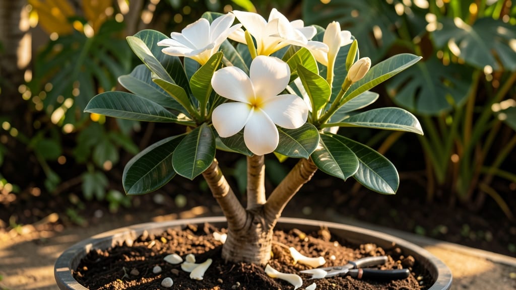 White Plumeria Flower Growing Guide: Fragrant Tropical Beauty in Containers