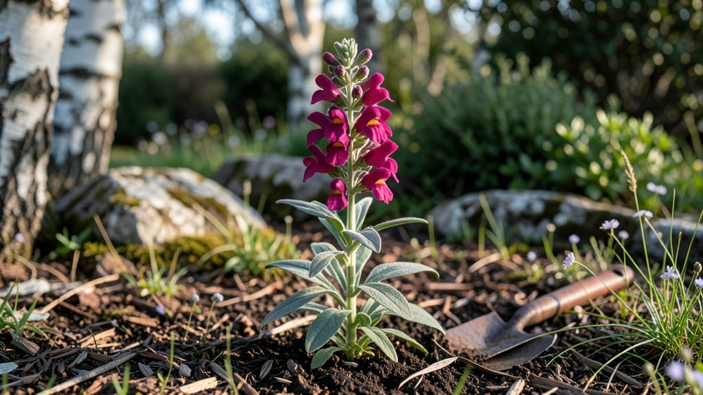 Wild Snapdragon Flower: Pacific Northwest's Frost-Tolerant Vertical Jewel