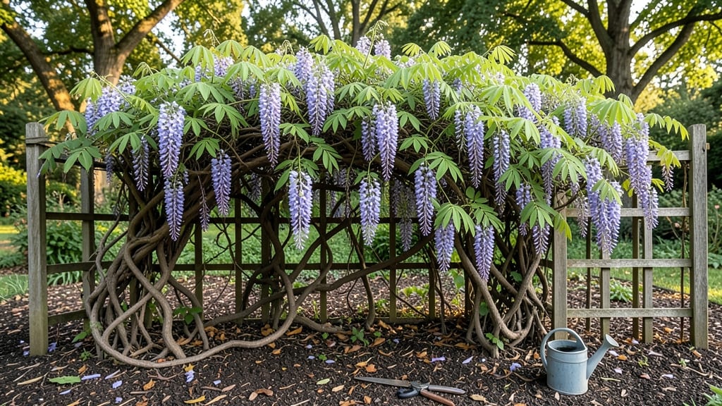 Wisteria Flowers Photos: Fragrant Lavender Cascades for Garden Drama